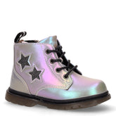 Rasy anfibio bambina in ecopelle argento - Anfibi Bambina | Boscaini Scarpe