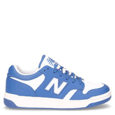 480 sneaker bambino in pelle blu agata bianco - Scarpe Bambino | Boscaini Scarpe