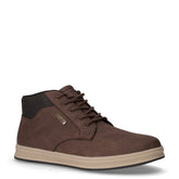 Palmiro Wallace polacchino sportivo waterproof in ecopelle cioccolato | Boscaini Scarpe