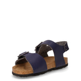 Raisho sandalo in ecopelle bambino blu | Boscaini Scarpe