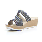 Ciabatta da casa nero | Boscaini Scarpe