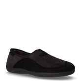 Pantofola chiusa in tessuto nero | Boscaini Scarpe