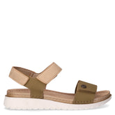 Sandalo in pelle con strappi tundra | Boscaini Scarpe