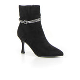 Tronchetto con zip black - QUEEN HELENA | Boscaini Scarpe