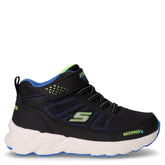 Elite Sport Tread sneaker in tessuto ed ecopelle bambino nero blu | Boscaini Scarpe