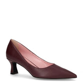 Décolleté a punta in ecopelle bordò - DU SIMON | Boscaini Scarpe