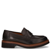 Mocassino in pelle testa di moro - Mocassini Donna | Boscaini Scarpe