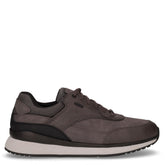 Branthon sneaker in pelle grafite - GEOX UOMO | Boscaini Scarpe
