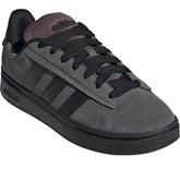 Grand Court Alpha 00s sneaker in pelle ed ecopelle grigio nero - Sneakers Uomo | Boscaini Scarpe