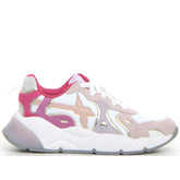 Sarah sneaker cipria lilla fuxia - Mid Season Sale Sneakers Donna | Boscaini Scarpe