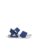Adilette 2 sandalo in gomma bambino blu bianco | Boscaini Scarpe