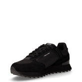 Travis Sport Rush sneaker in tessuto e pelle nero | Boscaini Scarpe