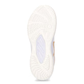 Upcourt 6 scarpa da pallavolo in ecopelle bianco champagne | Boscaini Scarpe