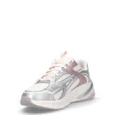S2K sneaker in tessuto ed ecopelle ragazza off white | Boscaini Scarpe