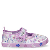 Ballerina in tessuto bambina lilla | Boscaini Scarpe