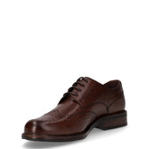 Francesina stringata in pelle marrone | Boscaini Scarpe