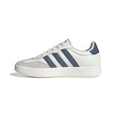 Barreda sneaker in ecopelle e pelle bianco blu - Sneakers Uomo | Boscaini Scarpe