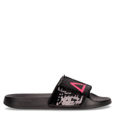 Slippers Beach Sequin ciabatta di gomma nero fuxia - SUN68 | Boscaini Scarpe