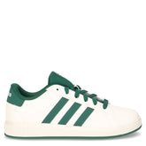 Grand court 2.0k sneaker da bambino in ecopelle bianco verde - Sneakers Bambino | Boscaini Scarpe