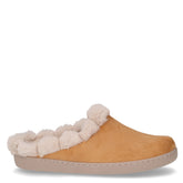 Ciabatta in tessuto ocra - Ciabatte Donna | Boscaini Scarpe