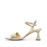 Sandalo con tacco platino - Sandali Con Tacco Donna | Boscaini Scarpe