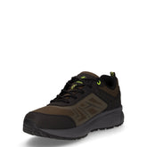 Josep sneaker outdoor in tessuto ed ecopelle kaki nero | Boscaini Scarpe