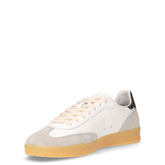 California Sun sneaker in pelle ed ecopelle bianco grigio chiaro | Boscaini Scarpe