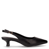 Slingback con tacco nero | Boscaini Scarpe