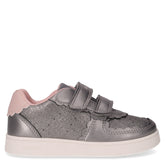 Eclyper sneaker da bambina in ecopelle grigio rosa - Sneakers Bambina | Boscaini Scarpe