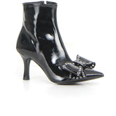 Tronchetto a punta con fiocco nero - Mid Season Sale Tronchetti Donna | Boscaini Scarpe