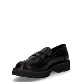 Mocassino chunky in ecopelle nero | Boscaini Scarpe