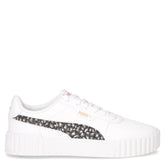 Carina 3.0 Animal sneaker ragazza in ecopelle bianco nero - Mid Season Sale Bambino | Boscaini Scarpe