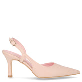 Décolleté slingback a punta in ecopelle blush - DU SIMON | Boscaini Scarpe