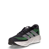 GALAXY 8 J sneaker running in tessuto mesh traspirante e ecopelle nero verde | Boscaini Scarpe