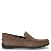 Siron mocassino in pelle tortora | Boscaini Scarpe