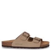 Sara ciabatta in pelle kaki - GRUNLAND | Boscaini Scarpe