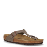 Gizeh ciabatta in pelle pietra - Ciabatte Uomo | Boscaini Scarpe