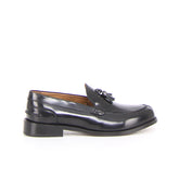 Mocassino con nappine nero - EXTON UOMO | Boscaini Scarpe