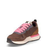 Starlight Multicolor  sneaker in pelle e tessuto marrone | Boscaini Scarpe