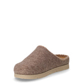 Ciabatta in feltro tortora | Boscaini Scarpe