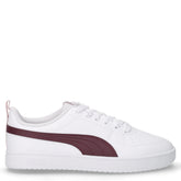 Rickie sneaker in ecopelle ragazza bianco rubino - PUMA BAMBINO | Boscaini Scarpe