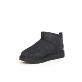 Ultra mini stivaletto caldo nero | Boscaini Scarpe
