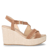 Sandalo in pelle con zeppa mou - Sandali Con Tacco Donna | Boscaini Scarpe