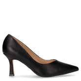 Décolleté a punta in ecopelle nero | Boscaini Scarpe