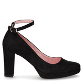 Décolleté in ecopelle con cinturino nero - Decollete | Boscaini Scarpe