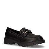 Mocassino in ecopelle con staffa nero - Mocassini Donna | Boscaini Scarpe