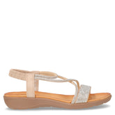 Sandalo con strass gold - Sandali Donna | Boscaini Scarpe