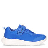 Sneaker da bambino con strappo in tessuto blu - Scarpe Bambino | Boscaini Scarpe