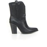 Stivaletto camperos con tacco nero - Stivaletti Donna | Boscaini Scarpe