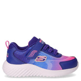Bounder Hydra Cool sneaker in tessuto ed ecopelle bambina blu rosa | Boscaini Scarpe